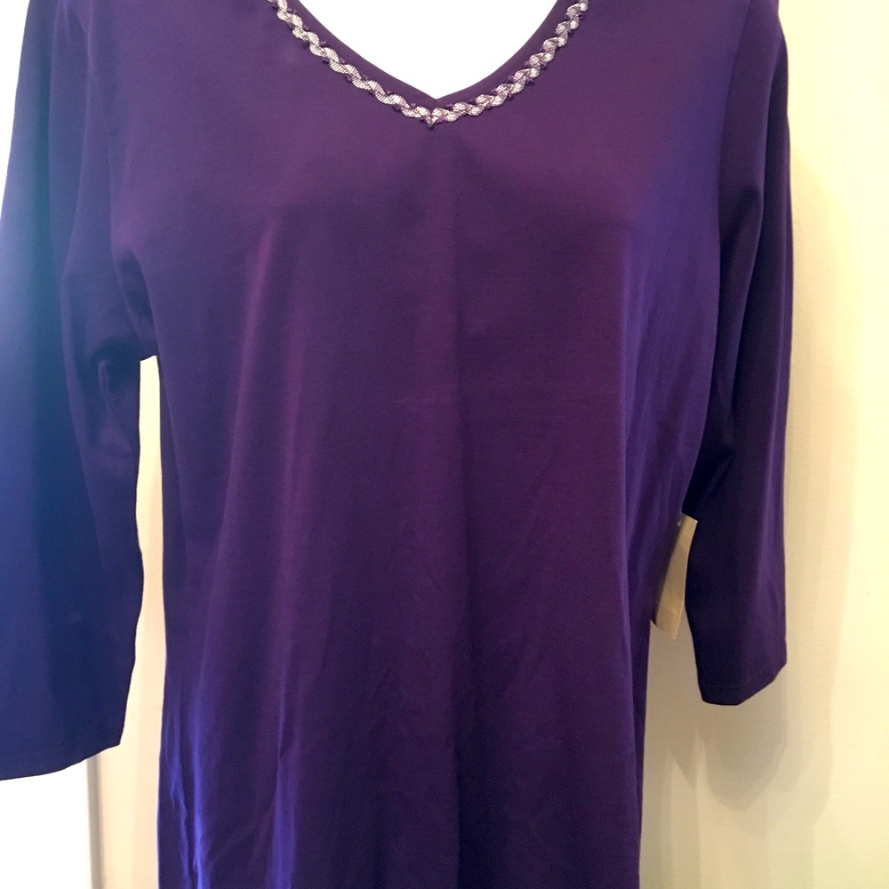 COLDWATER CREEK SUPIMA TOP NWT